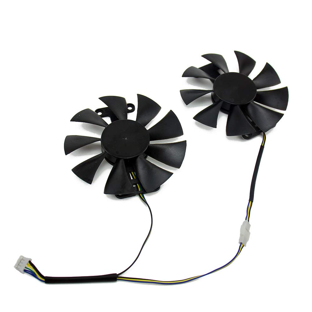 GA91S2U PowerColor Red Devil RX580 GPU Cooler Cooling Fan for Radeon Red Dragon AX RX 480 470 580 Video Cards As Replacement Fan