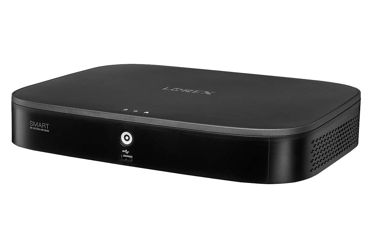 4K Ultra HD 8 Channel Digital Video Recorder with Smart Motion Detection and Smart Home Voice Control 2TB