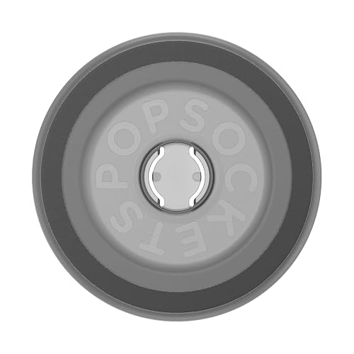 PopSockets Round Magnetic Base Only, Compatible with PopSockets Tops, Black - Transluscent Black