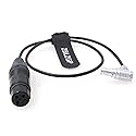 ZBLZGP 3 Pin XLR Female to Right Angle 0B 6 Pin Male Audio Cable for ARRI Alexa Mini LF Camera