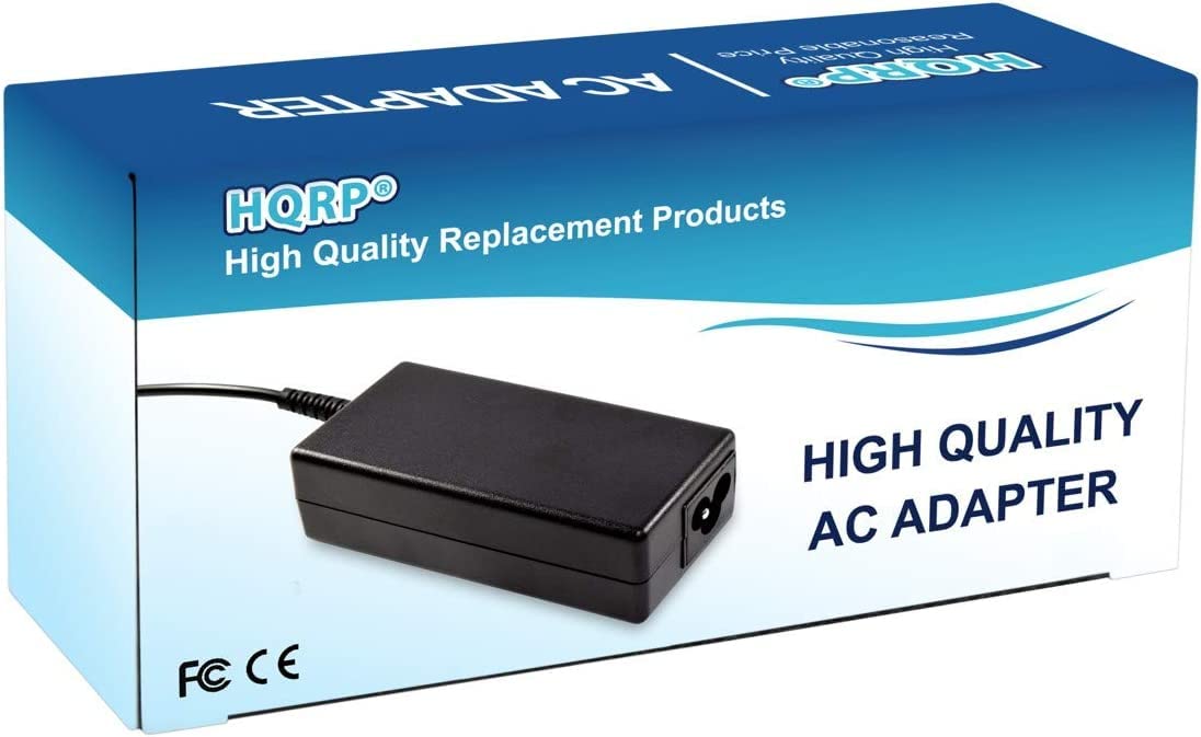 HQRP AC Adapter Compatible with Xerox DocuMate 3115 3220 3460 3640 4440 Scanner Power Supply Cord + Euro Plug Adapter