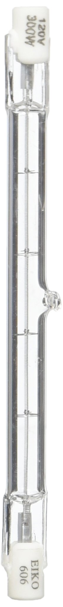Eiko Q300T3/CL/120V 300W T-3 R7s Base Double Ended Halogen Bulbs