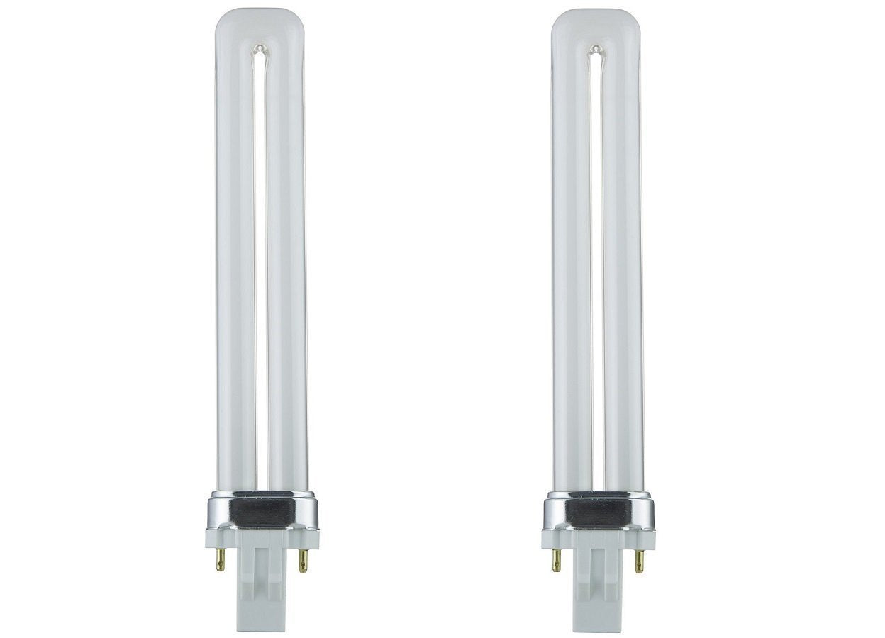 Sunlite PL13/SP41K 13-Watt Compact Fluorescent Plug-In 2-Pin Light Bulb, 4100K Color (2 Pack, 4100K Color)