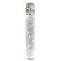 White Diamonds *AAA* Crystal Twist-On, Twist-Off Mic Sleeves. Compatible with Shure Wireless mics and Simular Brands 7.5"x 2" No glues. Mic NOT