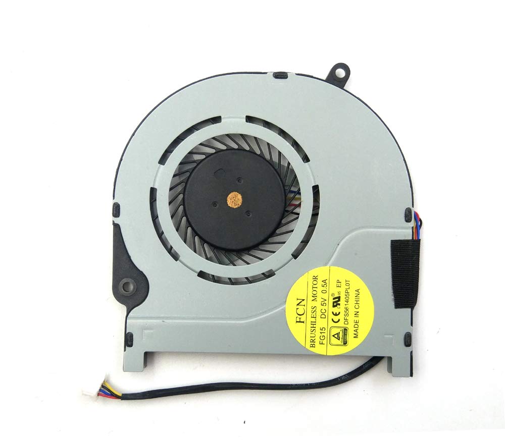 Replacement CPU Fan for Satellite P55W-C P55W-C5200 P55W-C5200X P55W-C5204 P55W-C5208 P55W-C5208-4K P55W-C5208X-4K P55W-C5314 P55W-C5316 P55W-C5316-4K