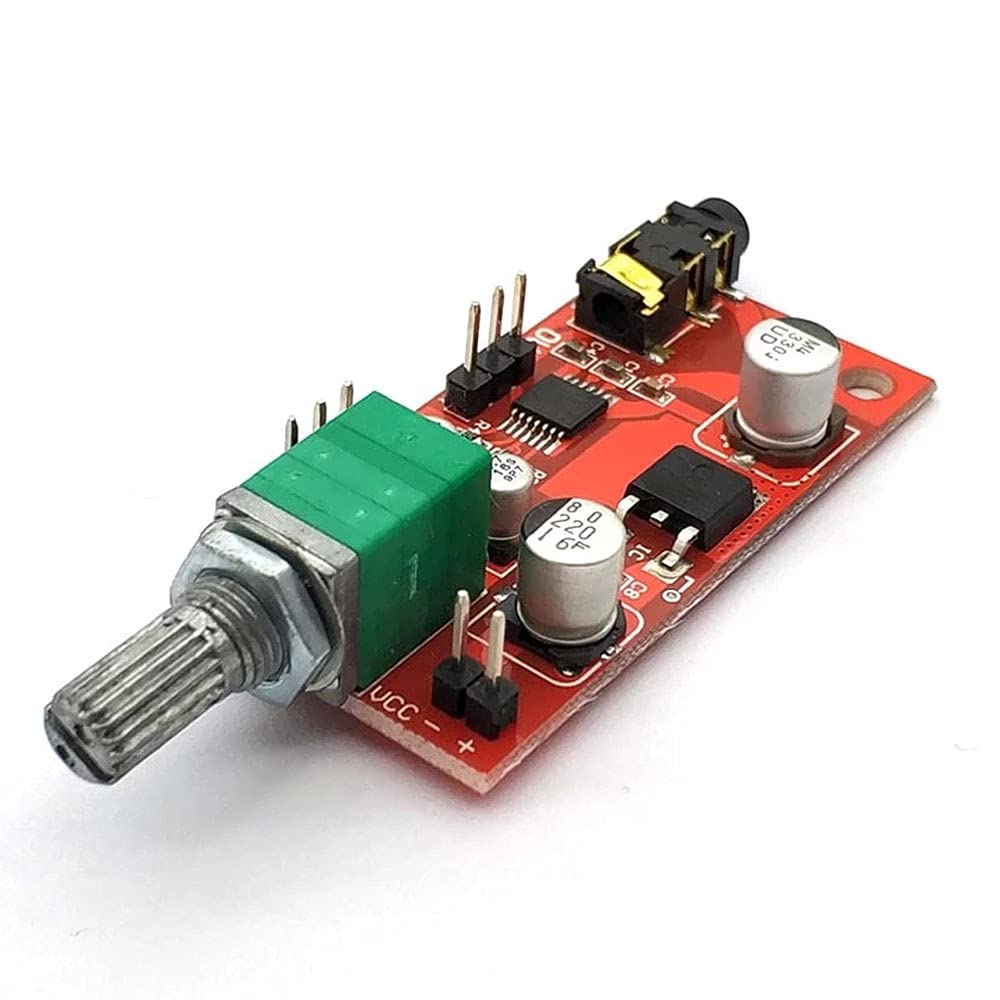 Rakstore MAX4410 Headphone Amplifier Board - 2Pcs, Headset Amplifier, Mini Amp, Single Battery Power, 50mm*25mm