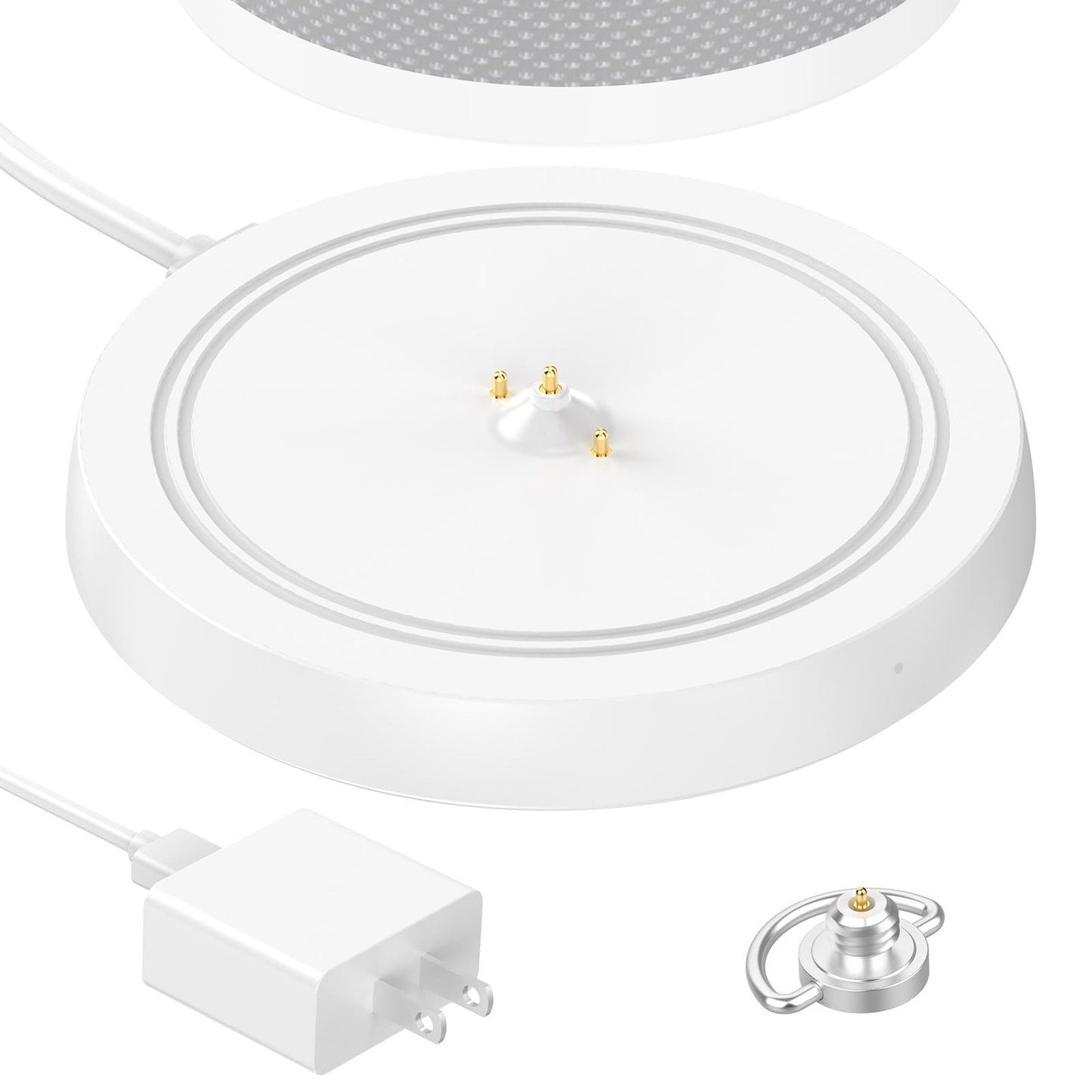 Soarking Power Up Charging Dock Compatible with Ultimate Ears UE Boom 3/Megaboom 3/Blast/Megablast(Wall Charger and 5 Feet Cable Included) White(Not