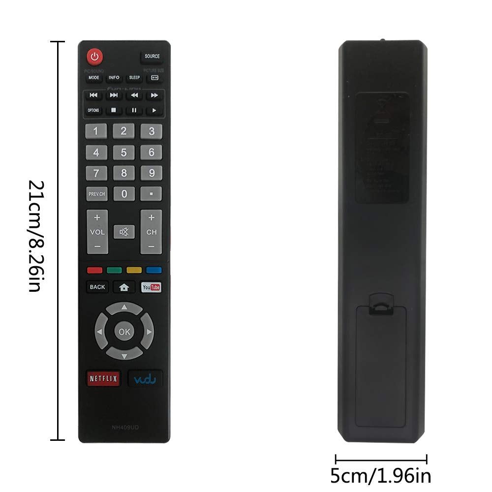 SIUMAL Replacement Magnavox TV Remote Control NH409UD for Magnavox Smart TV LED HDTV - No Setup Needed