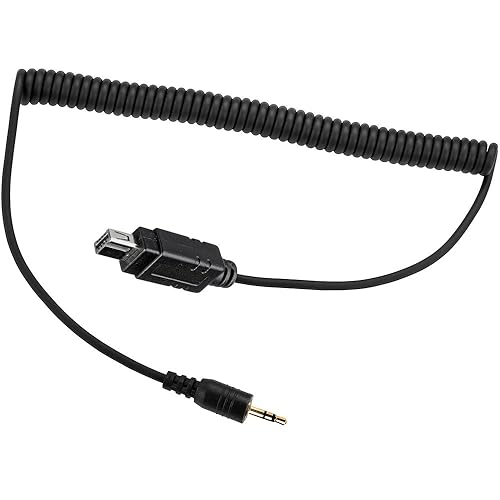 PHOLSY 2.5mm N10 Off-Camera Remote Cable for Nikon Z5, Z7, Z7-II, Z6, Z6-II, D750, D780, D7500, D7200, D7100, D5600, D5500, D5300, D610, D600, D90