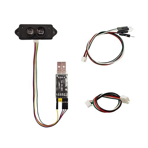 TFmini-s Lidar Sensor 0.1-12m Measurement Range Distance Single-Point Ranging Finder Module UART / I2C Compatible with Pixhawk,Ar duino and Raspberry