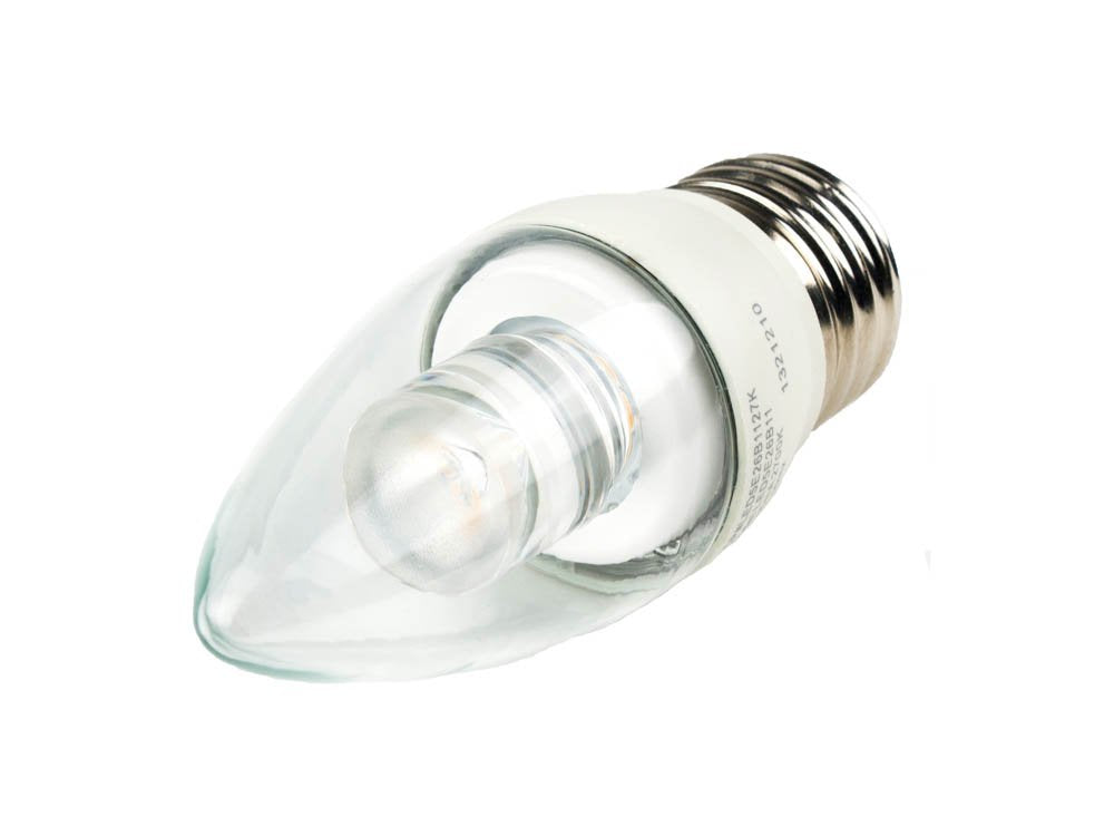 TCP LED5E26B1127K LED Bulb, B11 E26, 5W (40W Equiv.) - Dimmable - 2700K - 300 Lm.