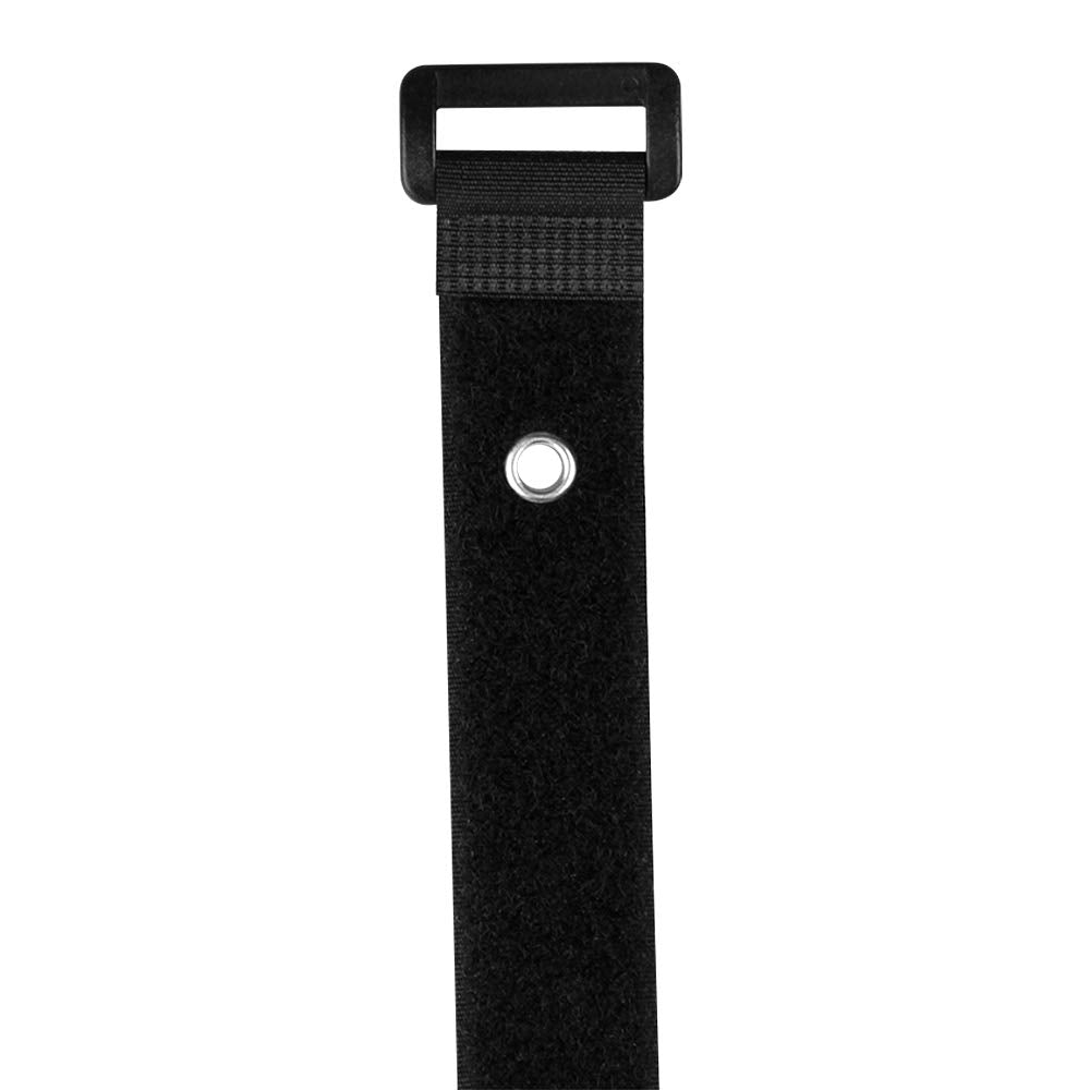 12-Inch Cable Straps with Mounting Rivet, 10-Pack