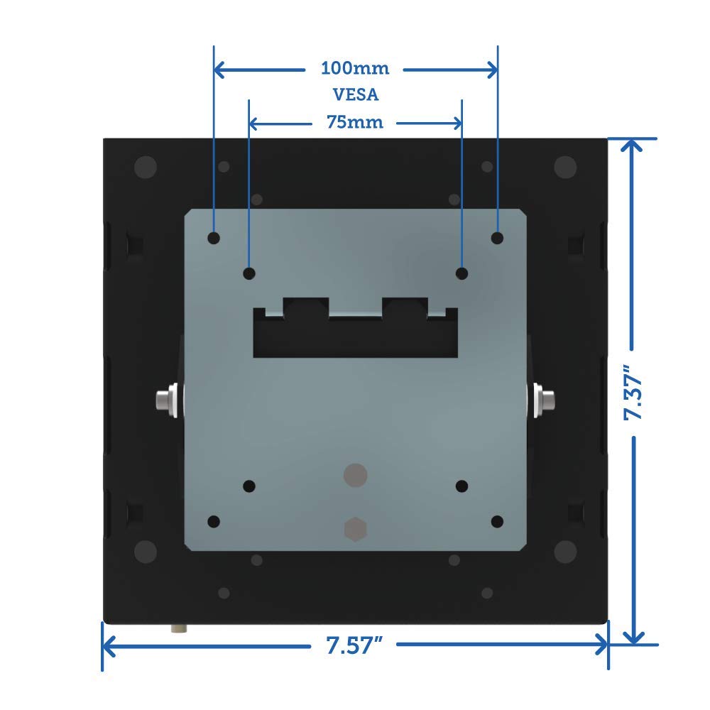 RackSolutions Wall Mount for Lenovo ThinkCentre M900 Tiny Desktop With Tilt VESA Mount Bracket