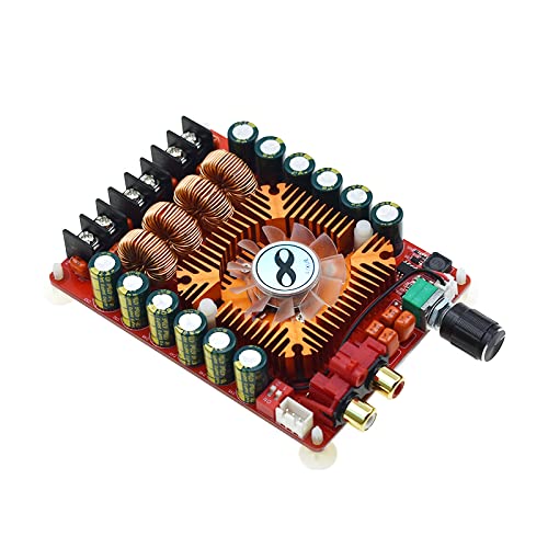 High Power Digital Amplifier Board 160W+160W Dual Channel Audio Stereo Power Amplifier Board Module TDA7498E for Car Computer