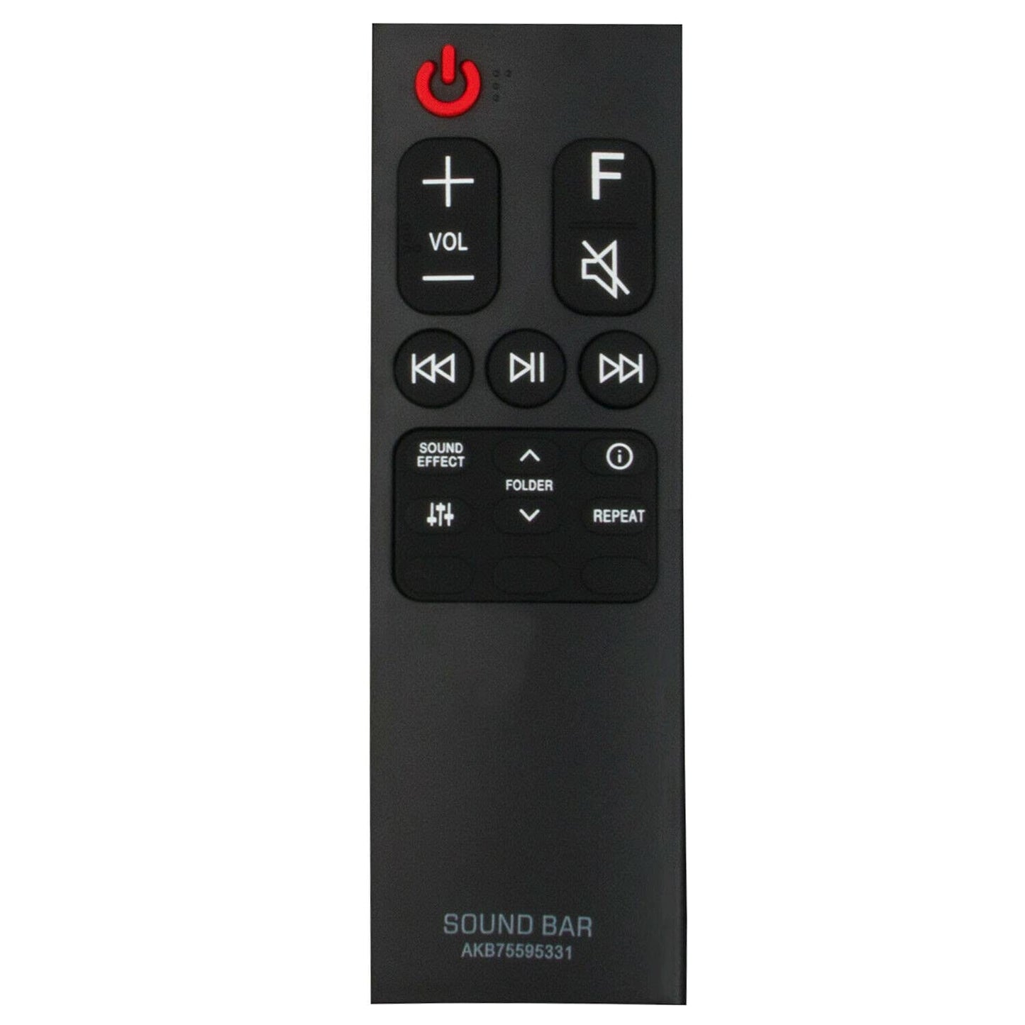 NTQinParts Replacement Soundbar Remote Control Controller for LG SPM7A 3.1.2 Channel High Res Audio Sound Bar