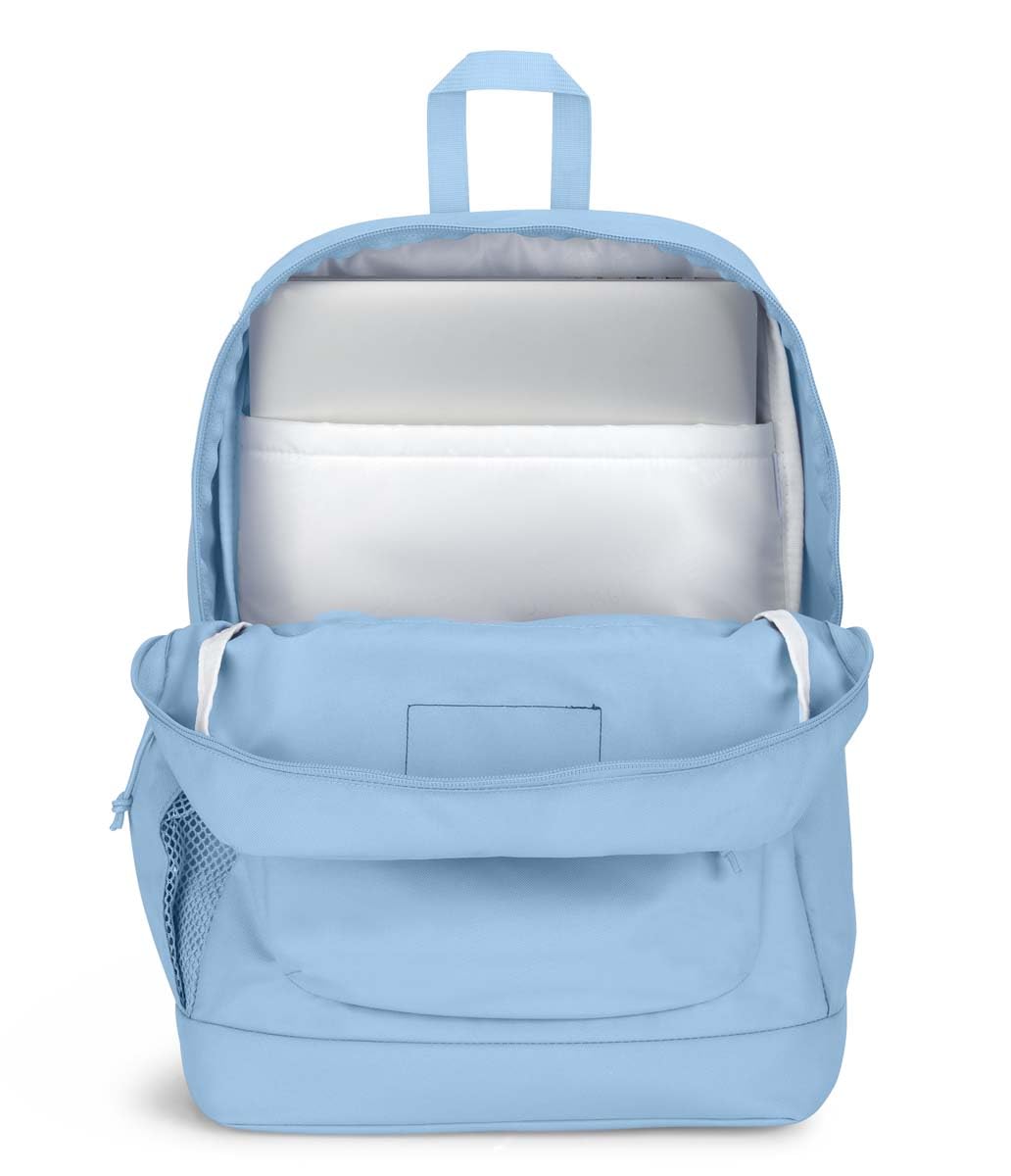 JanSport 26L Cross Town Plus Backpack, Blue Dusk