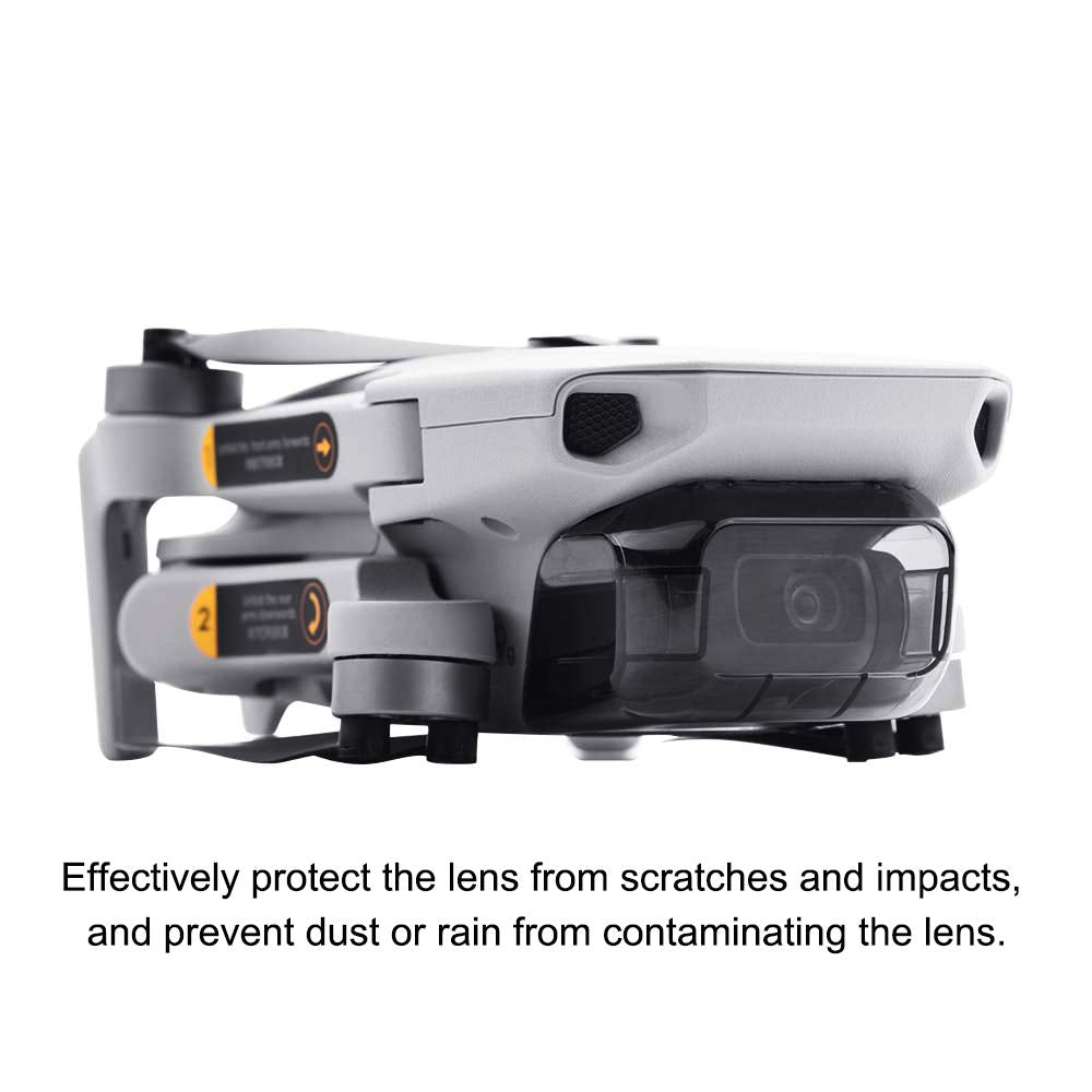 O'woda Mini 2 /Mini SE Gimbal Protector Kit: Camera Lens Cover Cap + Tempered Films (2 Sets) + Lens Hood Sunshade Gimbal Guard, 3-in-1 Lens Protection