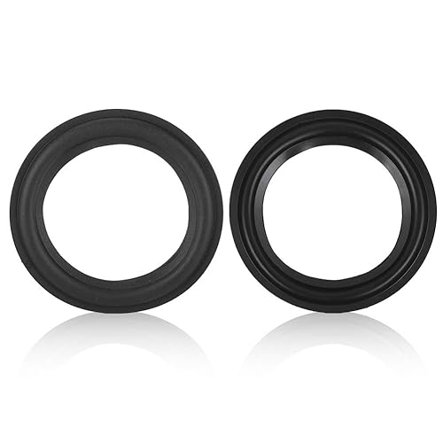 Speaker Surround Foam, Replacement Subwoofer Rubber Rim Circle Side Woofer Repair Part(5-inch)
