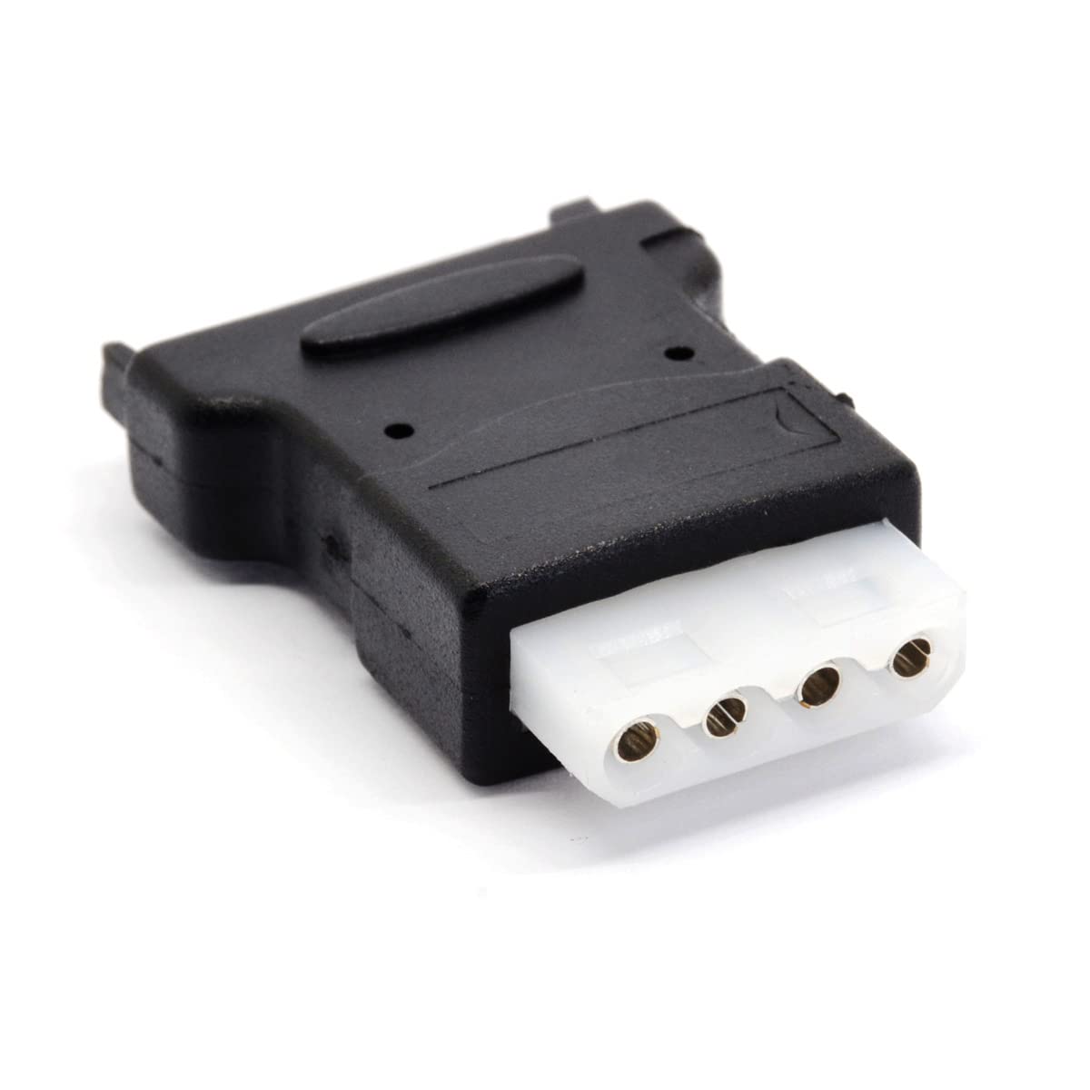 GLHONG Molex to Sata Power Adapter, Molex LP4 Power Adapter,4 Pin Male IDE Molex to Sata 15 Pin Male Adapter Converter for Power HDD, SSD, DVD RW