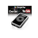 LAMTTO Wireless CarPlay Adapter with Gemini AI, 4GB+32GB Magic Box with Full Google Play Access-Download Streaming Apps, Games, Support Android Auto