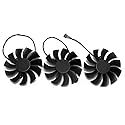 PLA09215B12H 12V 0.55A 4Pin for EVGA GTX1080TI FTW3 GTX 1080 Ti Black Elite Fan Graphics Card Cooling Fan (3PCS)