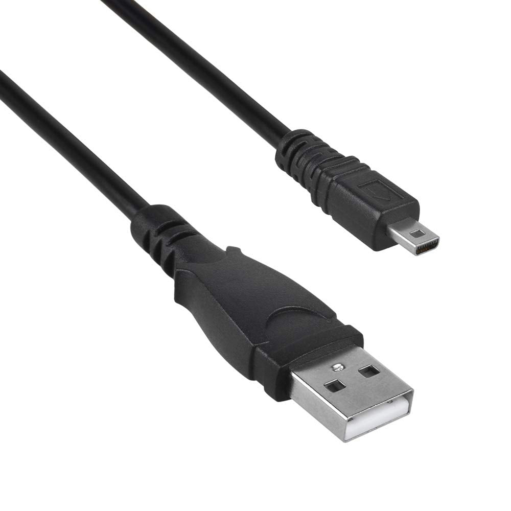 Digipartspower USB Data Sync Cable Cord Lead for Panasonic Camera Lumix DMC-TZ1 s TZ1k DMC-LS60