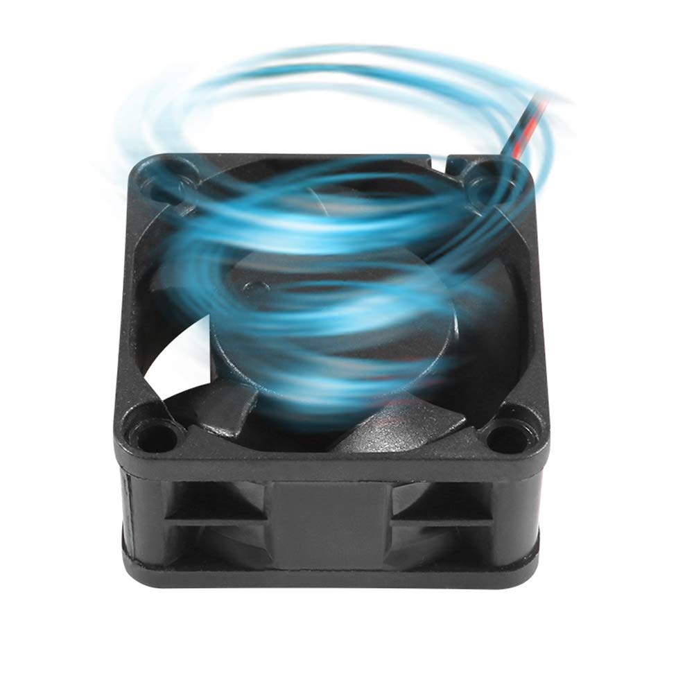 4PCS 40x20mm 3D Printer Fan Brushless 4020 DC 12V 40mm Cooling Fan 40x40x20mm for Cooling 3D Printer Pro Hotend Extruder/Inverte and Storage Equipment