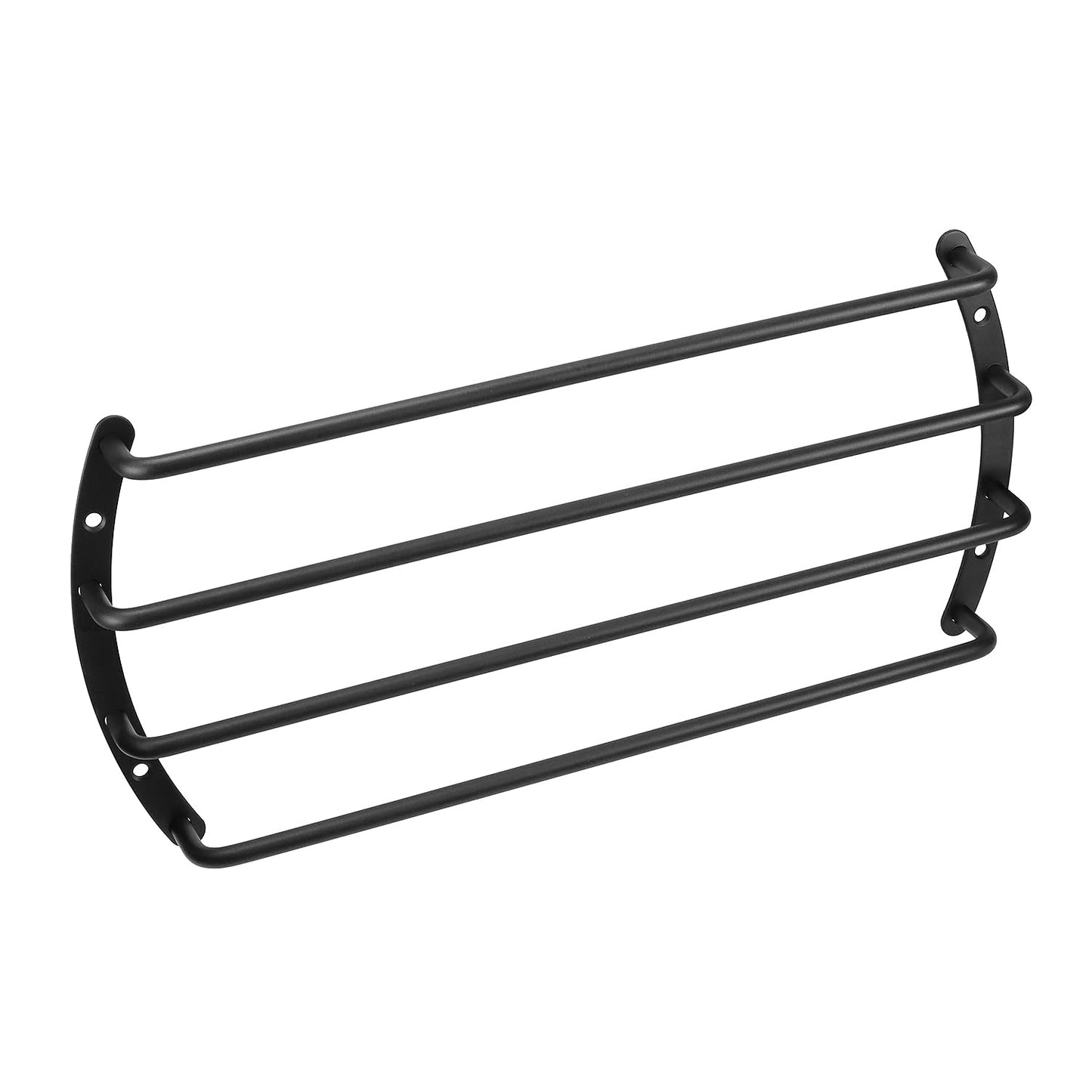 QWORK Metal Speaker Grill Cover - 2 Pack 12'' Satin Black Powder-Coated Finish, Durable Protection for 12 Inch Round Car Subwoofers, Easy Installation