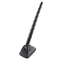 uxcell Universal Car Roof Mount Flexible Decorative Antenna Decoration Black