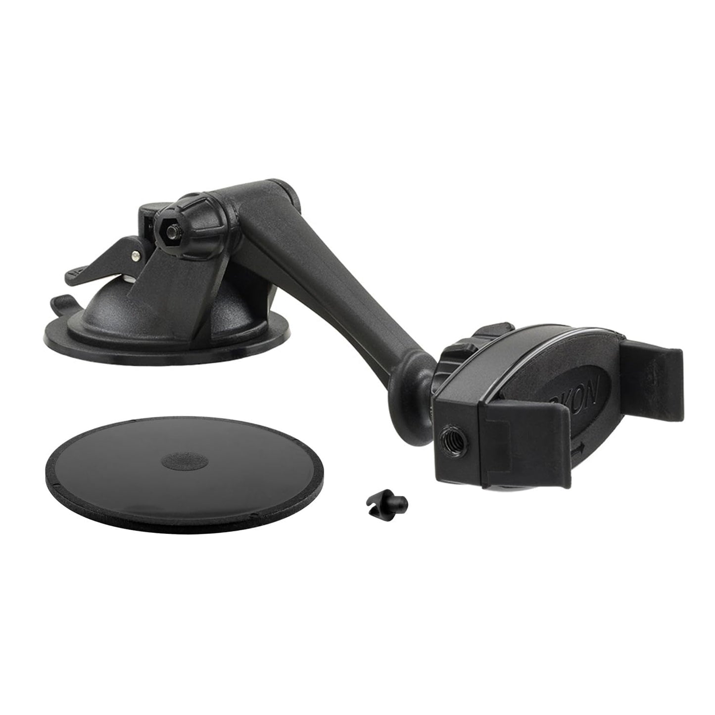 ARKON Mounts Mobile Grip 2 Phone Car Suction Mount | Strong Suction Mount | GPS Ready | 360° Adjustable Viewing | Compatible with iPhone, Samsung