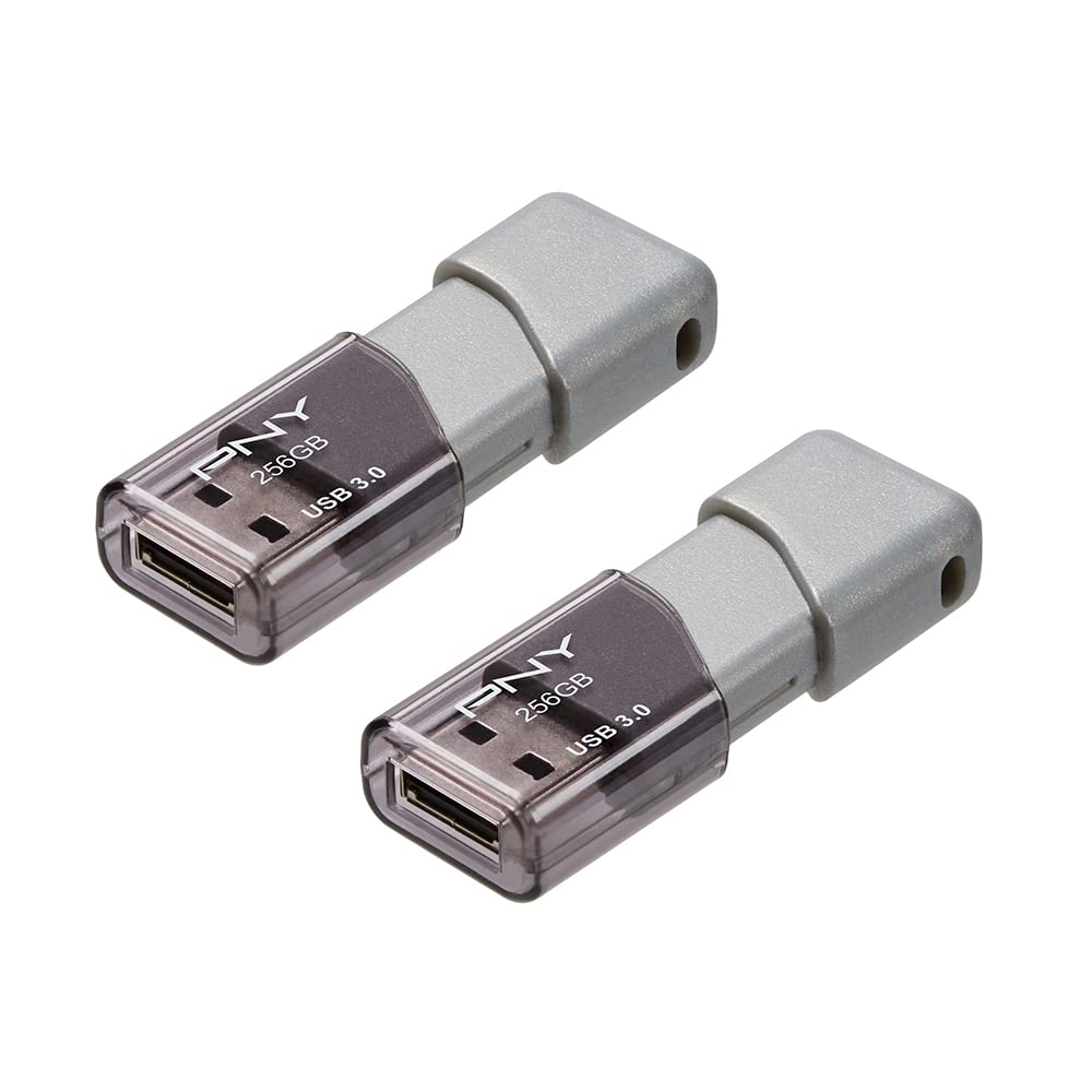 PNY 256GB Turbo Attaché 3 USB 3.0 Flash Drive 2-Pack