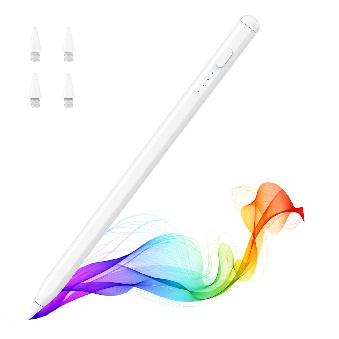 Moko Pencil for iPad(A16) 11th 10th Gen,USB-C Fast Charging,White