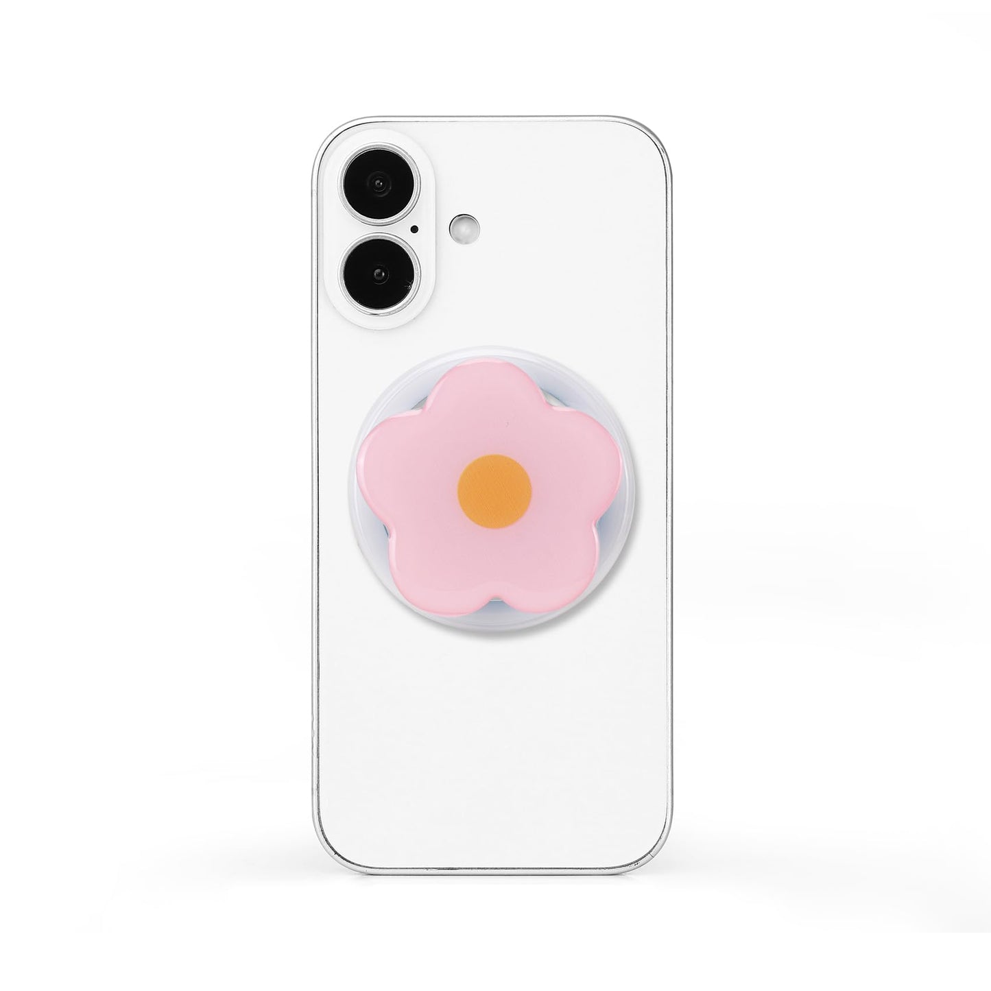 Magnetic Phone Grip Collapsible Cute Floral Series Hold Phone Grip Stand Include Adapter Ring for Smartphone Tablet Cell Phone Accessory Compatible