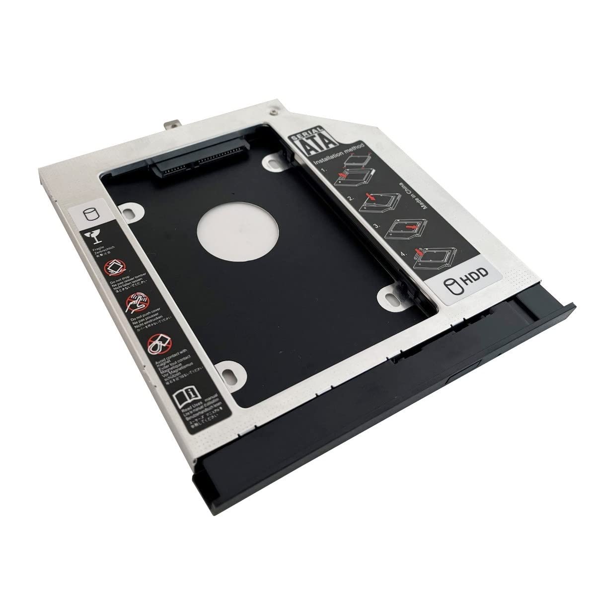 2nd HDD SSD Hard Drive Optical Bay Frame Caddy Frame Tray for Lenovo ThinkPad E570c E570 E575 only