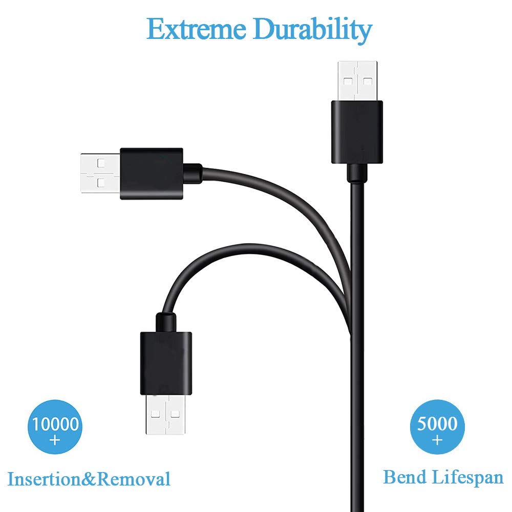 TONIWA 10 Ft Micro USB Cable for Blue Yeti Nano, Yeti X USB Microphone Mic Replacement Cables Cord