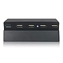 Bealuffe USB Hub for PS4Slim Gaming Console, USB Extender Splitter, Extra USB Ports