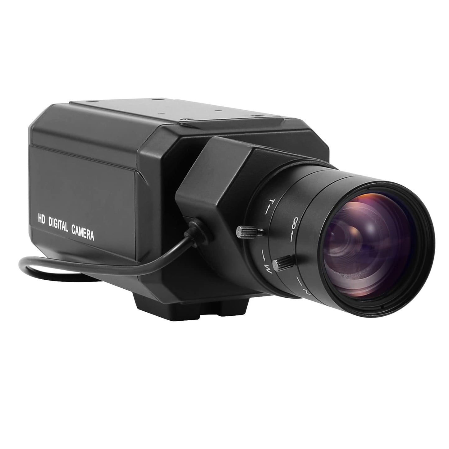 Vanxse CCTV 1/3 CCD HD 960H Auto Iris 1000tvl 6-60mm F1.6 Varifocal Lens Bullet Box Camera Surveillance Indoor/Outdoor Security Camera