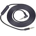 3.5mm to 3.5mm Replacement Solo 3 Audio Cable Cord Wire with in-line Microphone and Remote Control Compatible with Beats by Dr Dre…