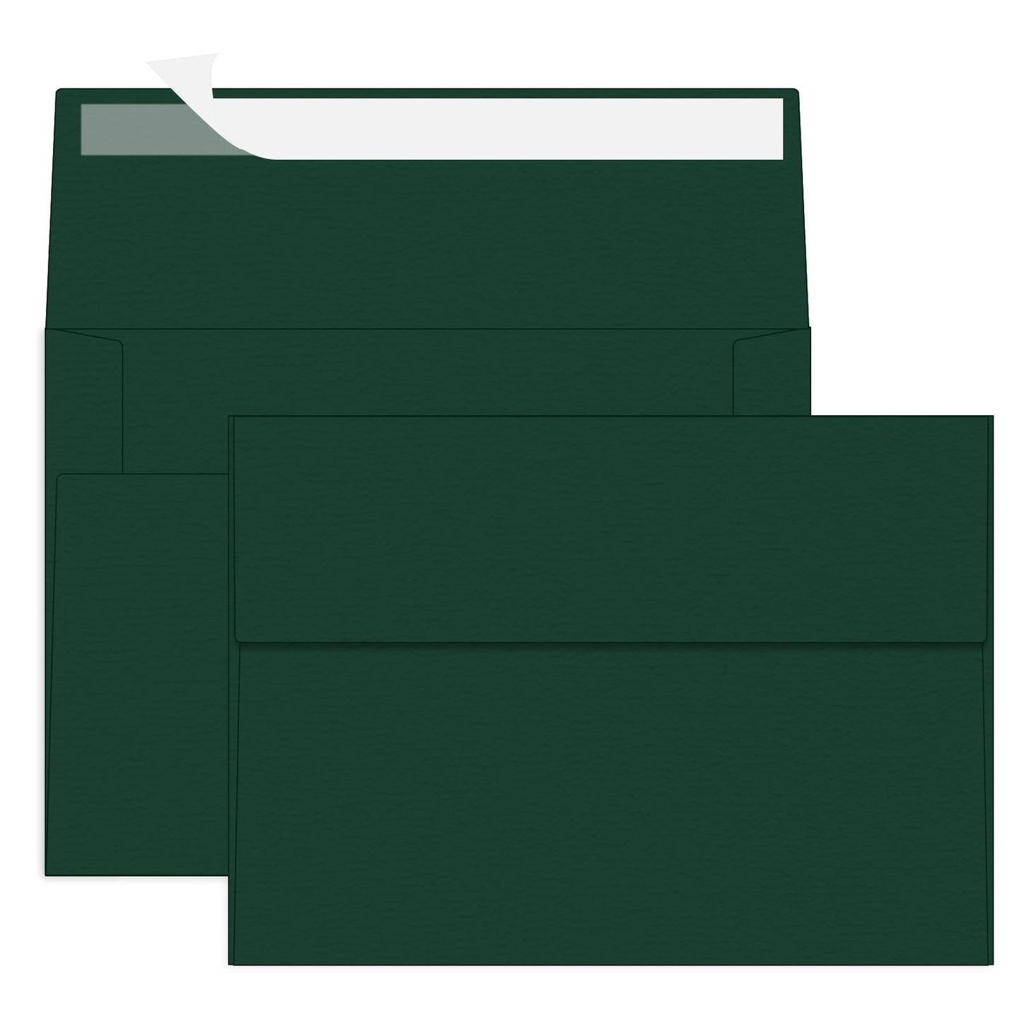 Rinrda 4x6 Envelopes For Invitation((50, Dark green, A6)