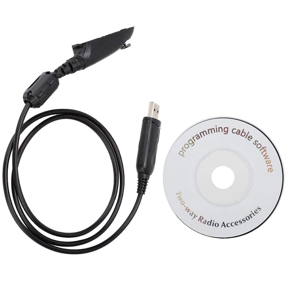 Tosuny USB Programming Cable for HT750 HT1250 PRO5150 GP328 GP340 GP380 GP640 GP680 GP960 GP1280 PR860 MTX850 PTX760 Radio, 1m/39.37inch Write