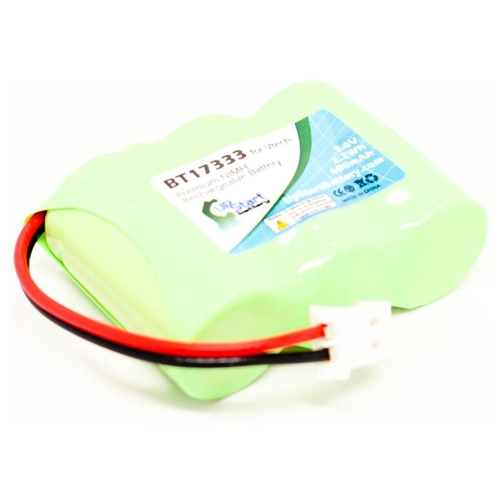 2X Pack - BT-17333 Battery for VTech CS5111, CS5121, CS5121-2, CS5111-2, CS5121-3, CS5211 Cordless Phones (600mAh, 3.6V, NI-MH)