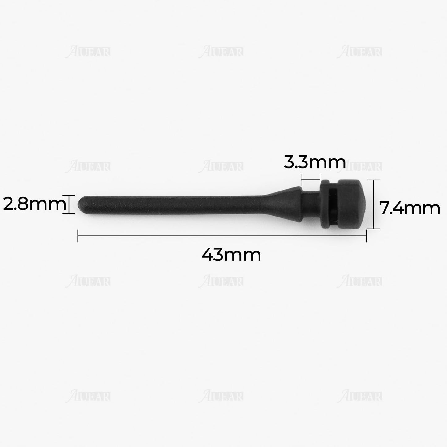 AUEAR, 50 Pack Case Fan Soft Silicone Anti Noise Reducing Vibration Screws Rivet Mounting for or CPU