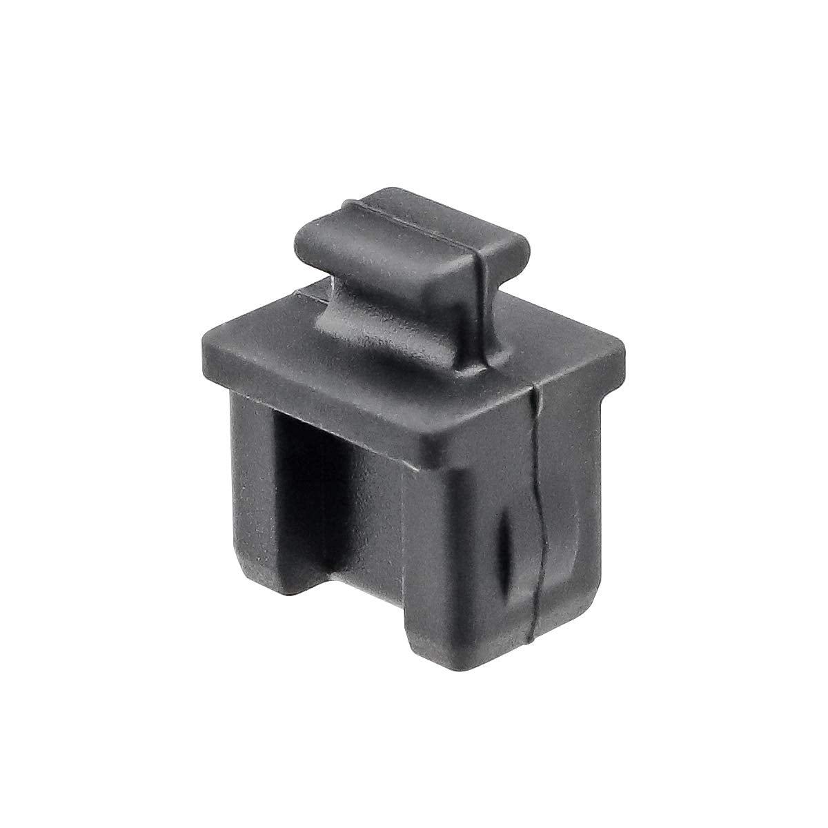 TOPPROS Pack of 20 SFP Silicone Protectors Cap Port Cover Anti Dust 0.55 x 0.47 x 0.67 inch Black