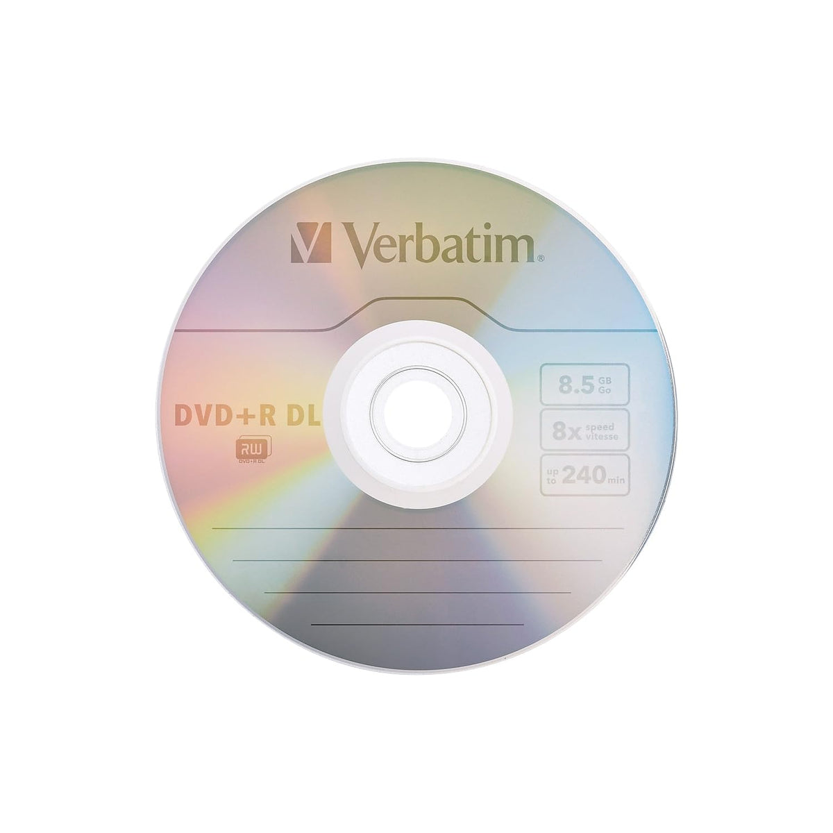 Verbatim 8.5 gigabyte DVD+R 30 pk
