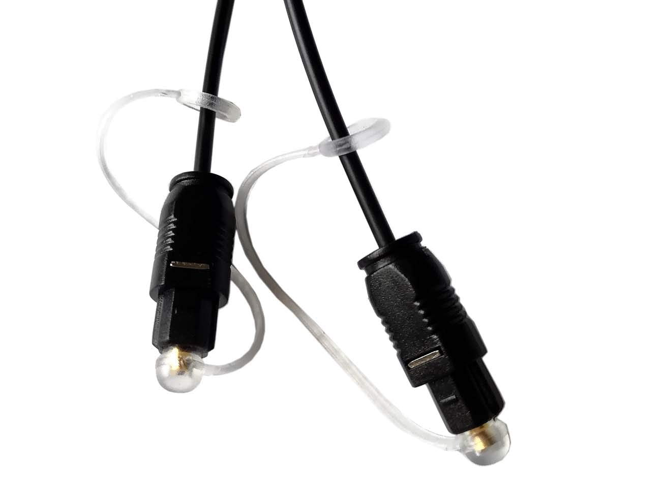easyday Digital Optical Audio Cable Toslink Cable Cord Fiber Optic Cable for Home Theater, Sound Bar, TV, PS4, Xbox, PlayStation & More (0.5 Meter)