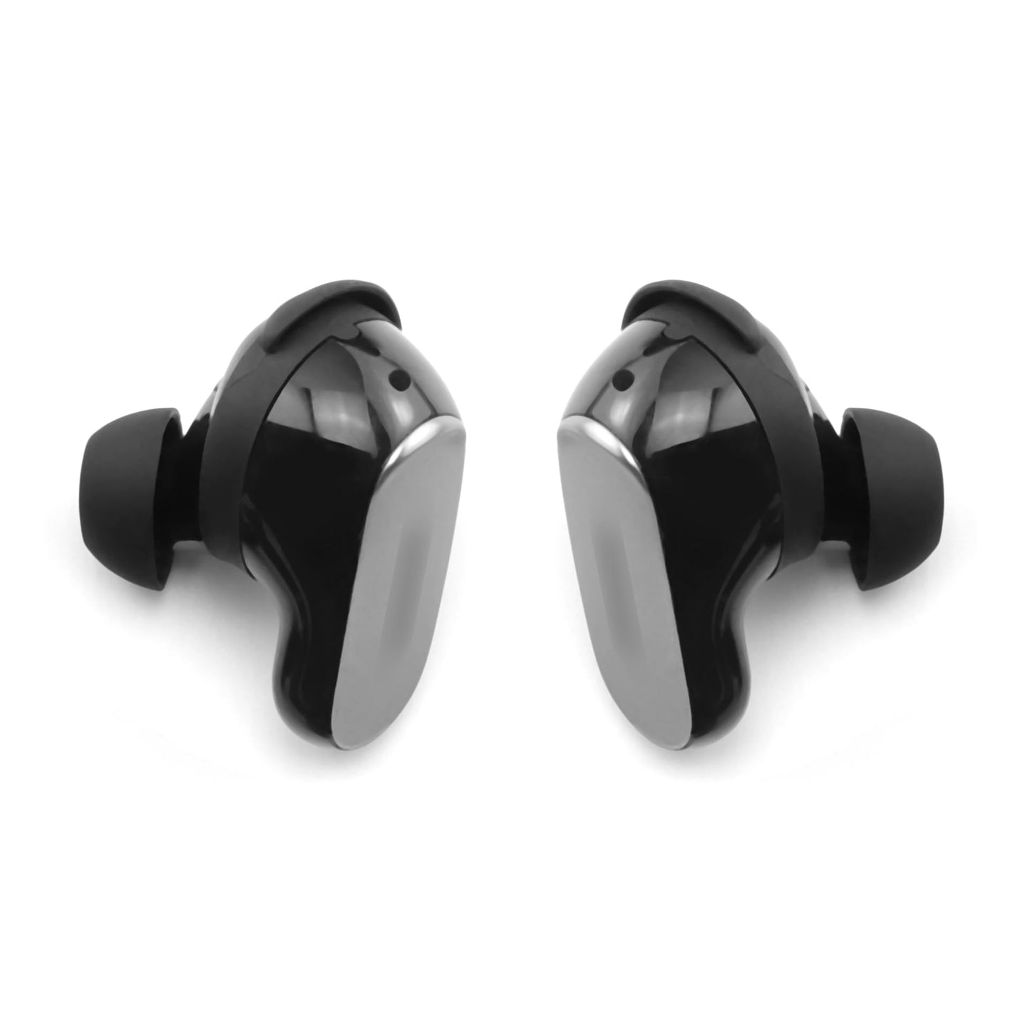 NANLANFAN Replacement Silicone Ear Tips for Bose QuietComfort Ultra Bluetooth Earbuds, 3 Pairs (Black, Assorted S/M/L)