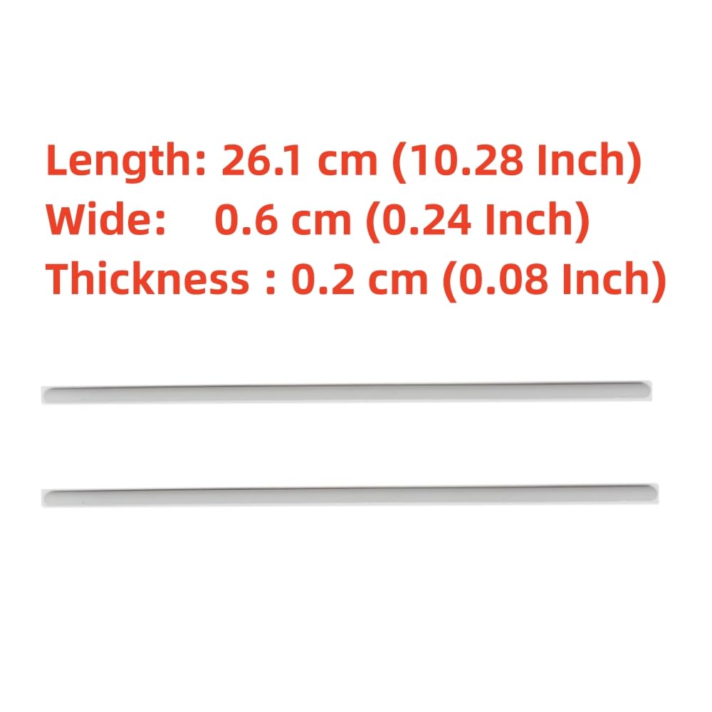 Laptop Rubber Feet Strips Replacement for Microsoft Surface Laptop Go for Laptop Rear Cover Non-Slip Silicone Bumper Feet Strip Grey