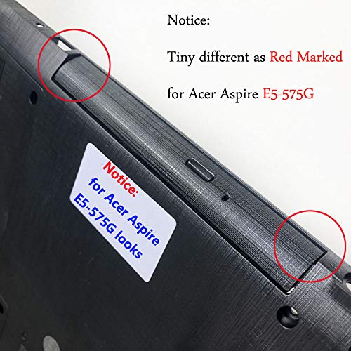 2nd HDD SSD Hard Drive Optical Frame Caddy Tray for Acer Aspire E5-573 E5-573G E5-574 E5-574G E5-575 E5-575G with Bezel Faceplate