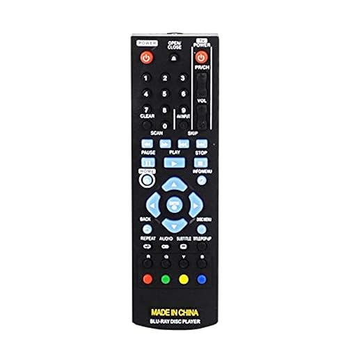 AWO AKB73615801 Replacement Remote Control Fit for LG DVD/DVDR Blu Ray Audio Home Theater BP220 BP320 BP125 BP200 BP325W BD220
