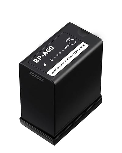 BolidTec Fully Decoded Replacement Battery for Canon BP-A60 Compatible with EOS C200,EOS C70,C200B,C220B,EOS C300 Mark II,C300 MK III,C500 Mark
